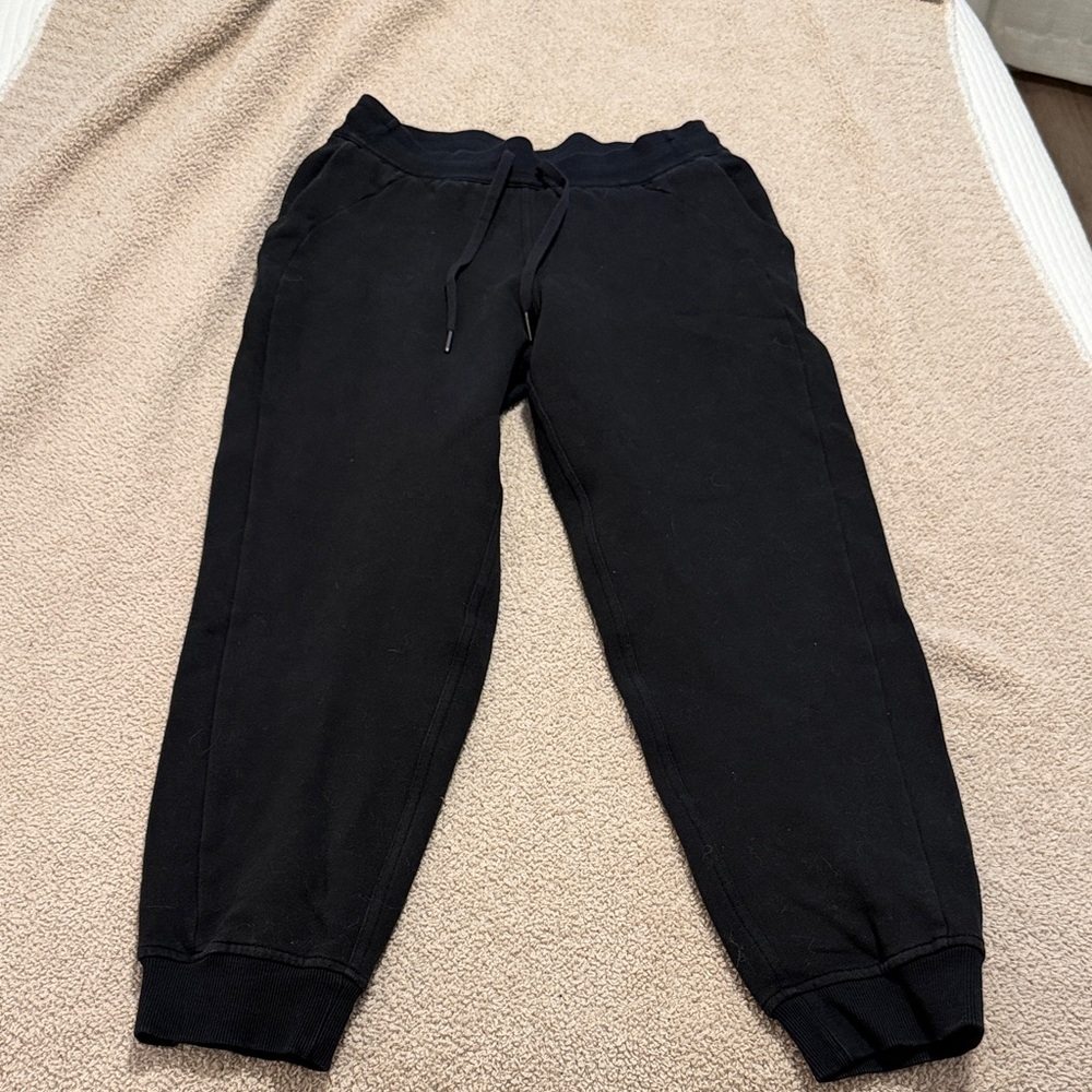 Lulu Lemon Black Scuba Joggers